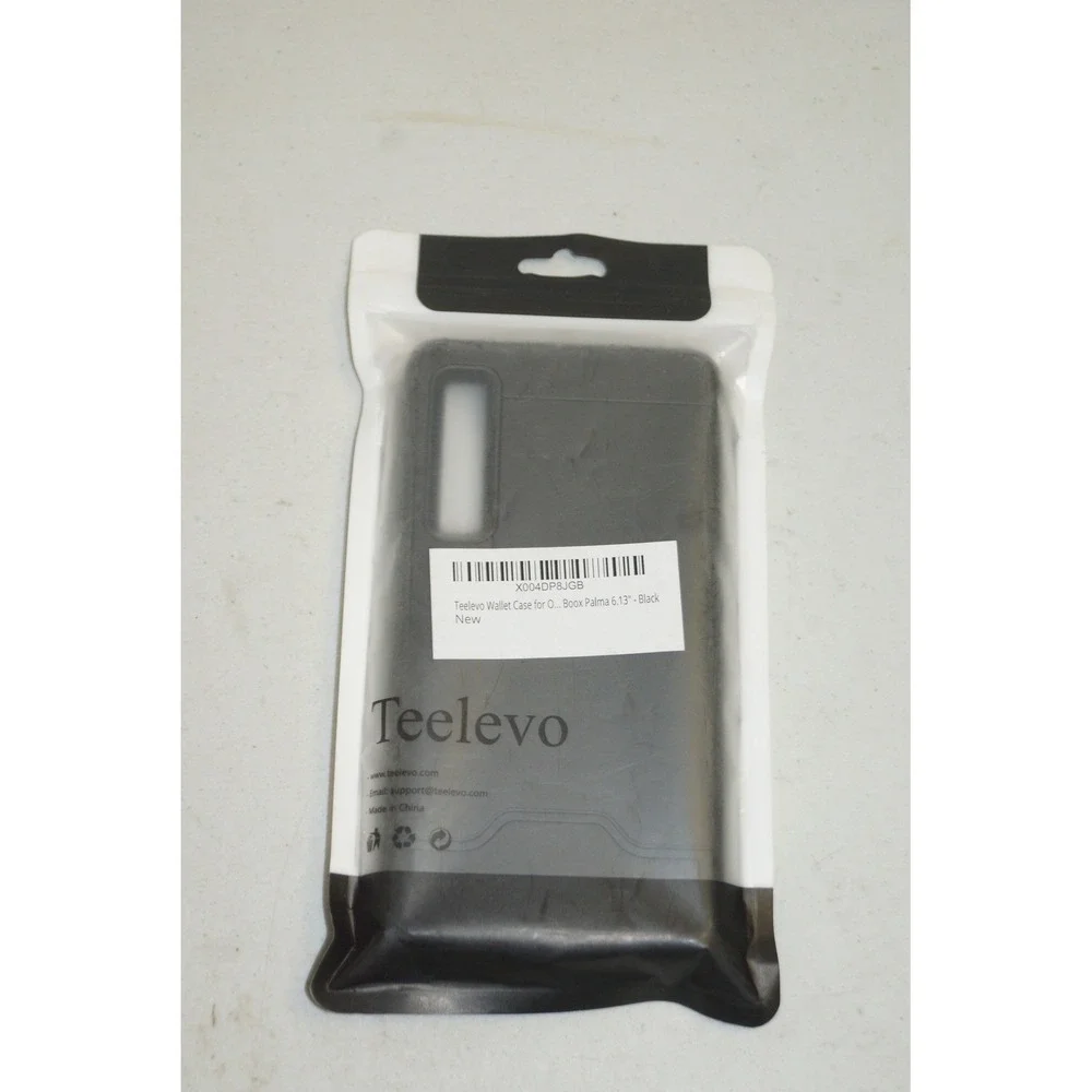 Teelevo Wallet Case for Onyx Boox Palma 6.13 Black Protective Cover Kickstand